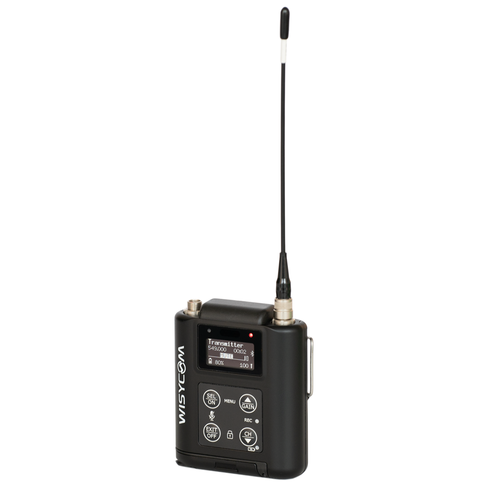 *Wisycom MTP60-US-BT Multiband Bodypack Transmitter