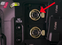 Load image into Gallery viewer, Cable Techniques CCAX3FC70-8 Low-Profile XLR-3F to Canon EOS C70/C80/C400 Coiled Cable
