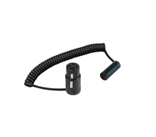 Load image into Gallery viewer, Cable Techniques CCAX3FC70-8 Low-Profile XLR-3F to Canon EOS C70/C80/C400 Coiled Cable
