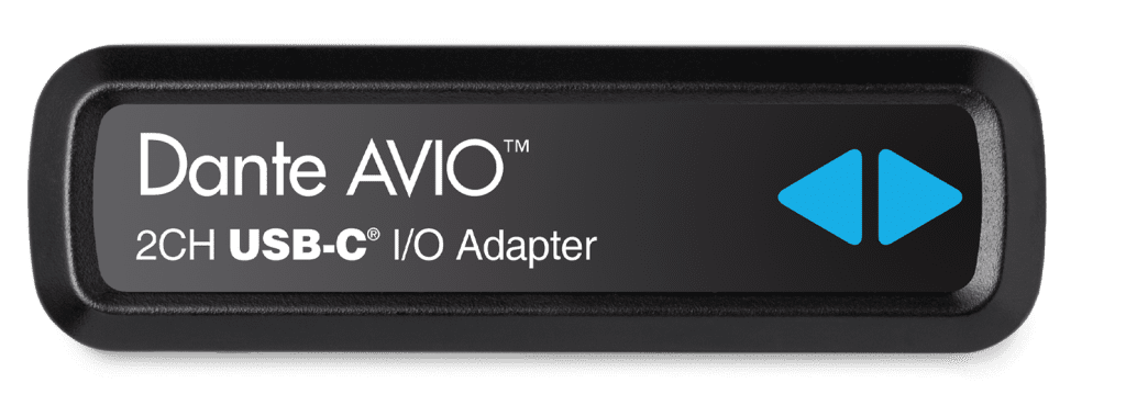 Audinate AVIO ADP-USBC-AU-2X2 USBC To DANTE adaptor