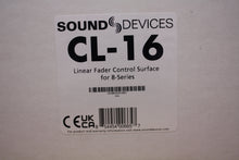 Load image into Gallery viewer, B-Stock Sound Devices CL-16 Linear Fader Control Surface for 888 and Scorpio Mixer-Recorders

