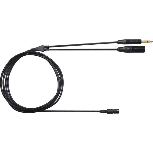 Shure BCASCA-NXLR3QI 6.3mm Cable Assembly for BRH* Headphones