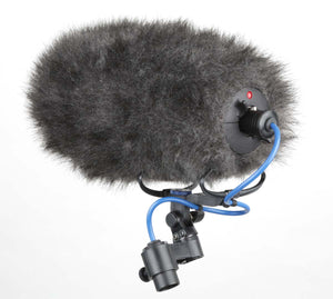 Cinela COSI Fur Windscreen with Mount for Sennheiser MKH50 (W/RF Option)