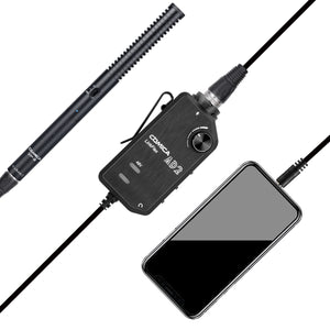 Comica Audio LinkFlex AD2 Single-Channel Mic Pre for Smartphones and Cameras