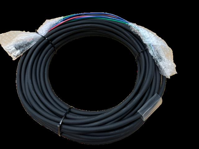 100' 3-way HD Video snake with Canare BNC connectors