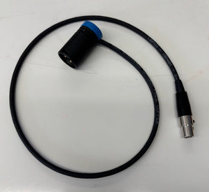 SCS TA5F To LoPro XLRM Single Channel Receiver output cable 18"