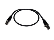 Load image into Gallery viewer, SCS Custom Cable - TA3F to TA4F for Shure Transmitter input 18"
