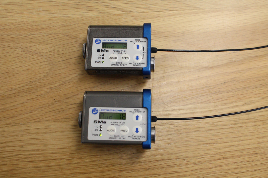 USED Lectrosonics SMa Transmitter - Block 470 (1 AVAILABLE)