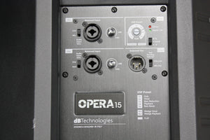 USED dB Technologies Opera 15 Active Speakers