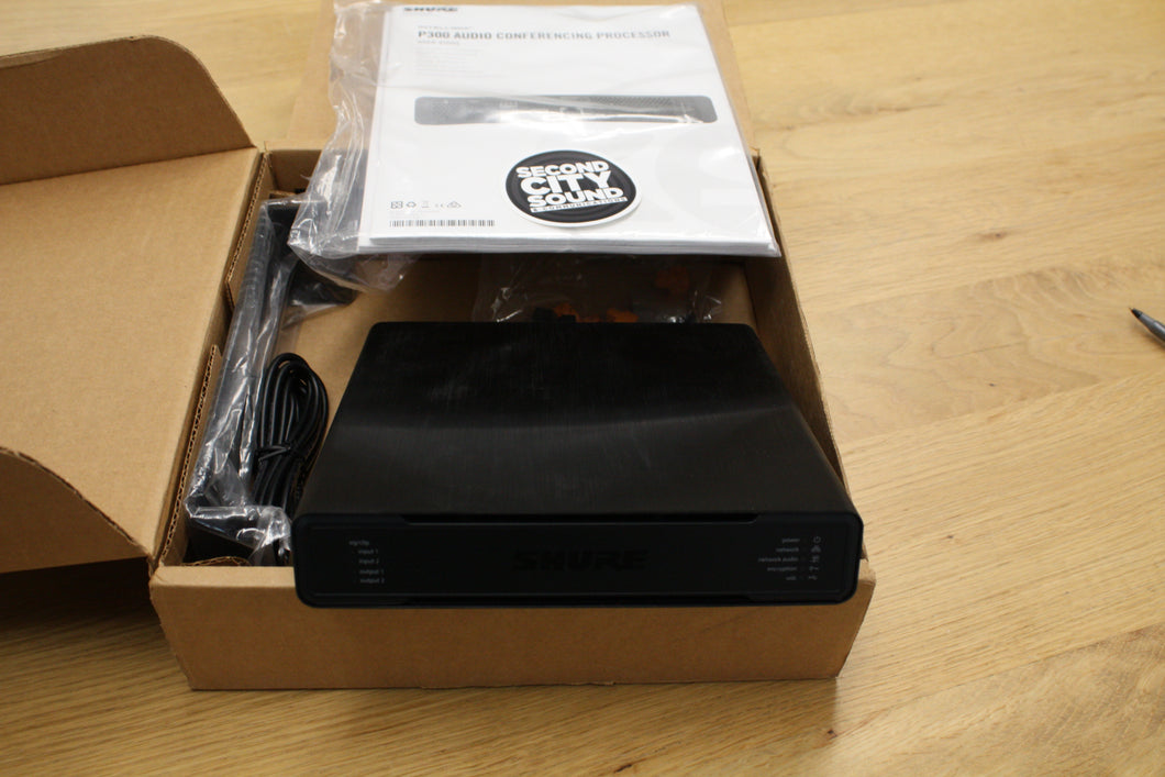Open Box Shure P300-IMX Audio Conferencing Processor
