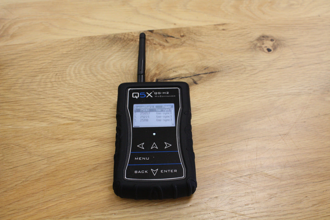 Demo Q5X QG-H2 MicCommander Remote control