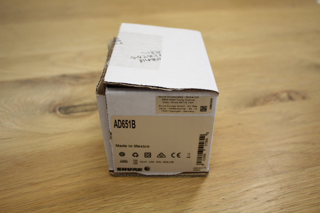 Open Box Shure AD651B Talk Switch