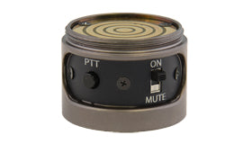 Wisycom PTM401-P Push to talk accessory for MTH400/MTH410 with double switch (Titanium Grey)