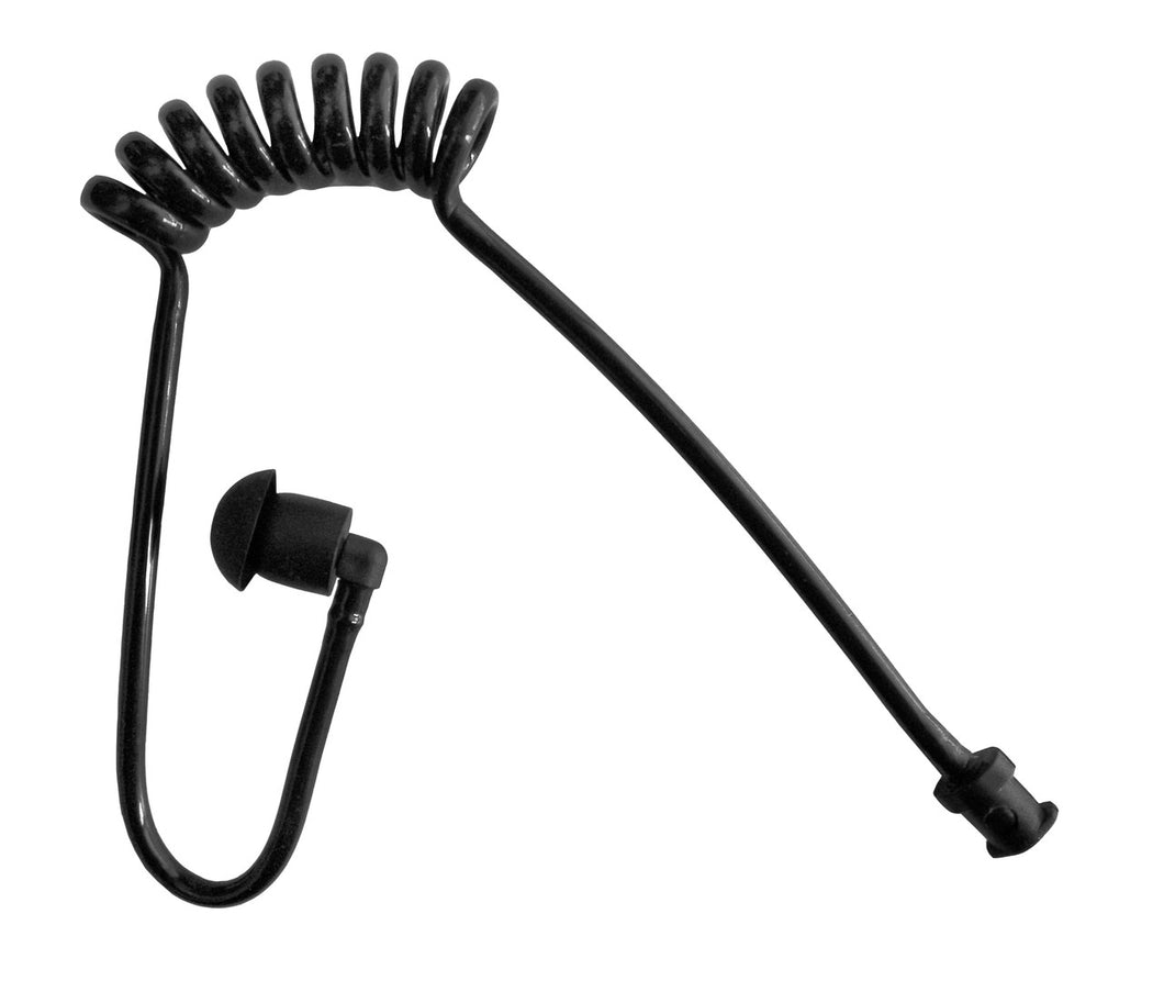 Code Red RACT-B-9 Black Acoustic tube with elbow, Earbud and eartube connector