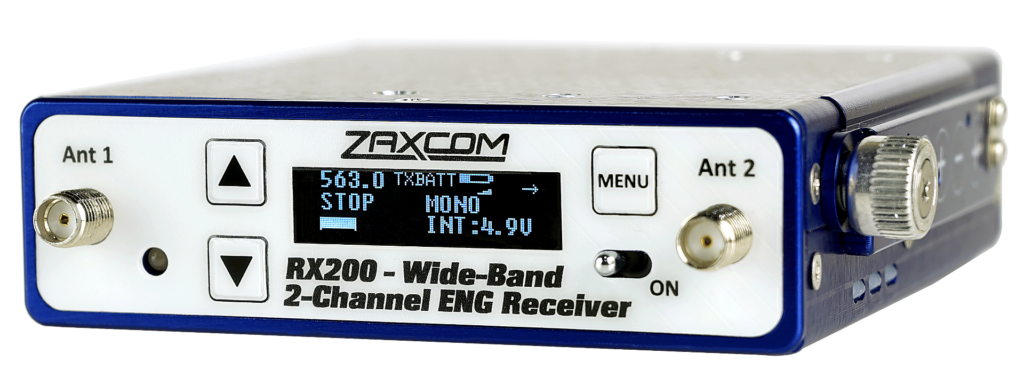 Zaxcom RX200 2-Channel Wideband ENG Receiver