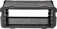 Load image into Gallery viewer, SKB 4U Injection Molded 11&quot; Deep Rack w/Wheels (3i-4U11-W)
