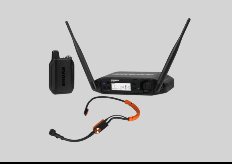 Shure GLXD14+/SM31FH Digital Wireless Bodypack System With SM31 Fitness Headset
