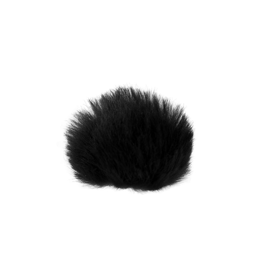 Radius Windshields - Urchin Lavlalier Fur Windshield, Black (Single) (URC-00155)