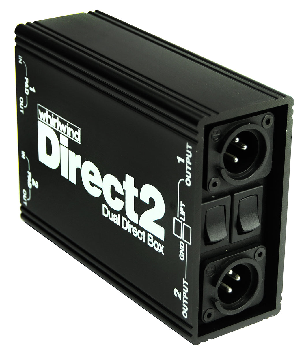 Whirlwind Direct2 - 2 Channel passive direct box