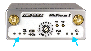 Zaxcom MICP2 MicPlexer 2 Antenna Distribution Amplifier
