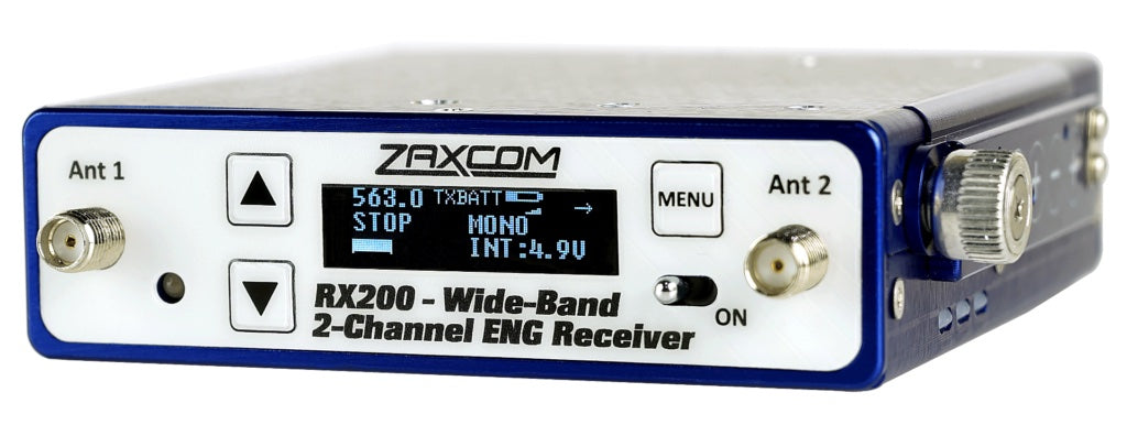Zaxcom RX200 Compact Battery Powered ENG Receiver