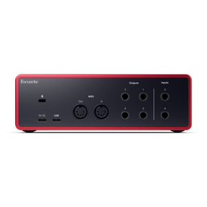 Focusrite Scarlett 4i4 (4th Gen) USB Audio Interface