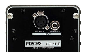 Fostex 6301NE Powered speaker with electronically balanceed XLR Input