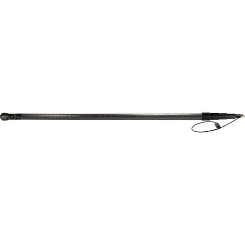 Ambient QP5130-CCM QuickPole Series 5 Carbon Fiber 5-Section Boompole with internal coiled cable (4.4 to 17.5')