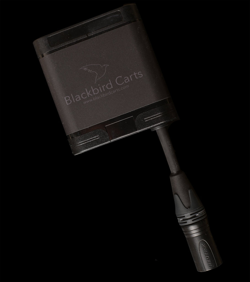 Blackbird Carts Smart Battery Eliminator 4-Pin XLR Shorty