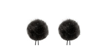 Load image into Gallery viewer, Bubblebee-Twin Windbubbles L01-Mini Imitation-Fur Windscreen Set (2) For 3mm-4mm Lav Mics
