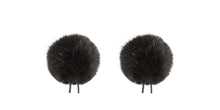 Load image into Gallery viewer, Bubblebee-Twin Windbubbles L02-Mini Imitation-Fur Windscreen Set For 5mm-8mm Lav Mics
