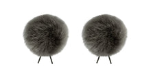 Load image into Gallery viewer, Bubblebee-Twin Windbubbles L03-Mini Imitation-Fur Windscreen Set For 5mm-9mm Lav Mics
