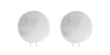 Load image into Gallery viewer, Bubblebee-Twin Windbubbles L03-Mini Imitation-Fur Windscreen Set For 5mm-9mm Lav Mics
