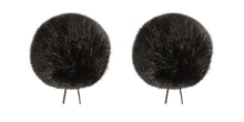 Load image into Gallery viewer, Bubblebee-Twin Windbubbles L04-Mini Imitation-Fur Windscreen Set For 8mm-13mm Lav Mics
