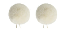 Load image into Gallery viewer, Bubblebee-Twin Windbubbles L04-Mini Imitation-Fur Windscreen Set For 8mm-13mm Lav Mics
