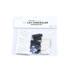 Bubblebee-Lav Concealer For Sennheiser ME2, 6-Pack (3 of Each Color)