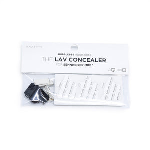 Bubblebee-Lav Concealer For Sennheiser MKE-1, 6-Pack (3 of each Color)