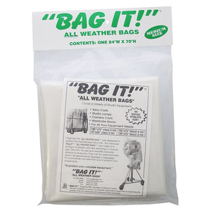 Bag It! Clear, Medium, 84"W X 70"H