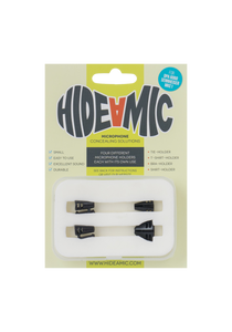 Hide-a-mic set 4 different holders in case, For DPA 6060/6061 - 4-Sets