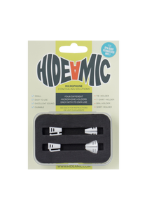 Hide-a-mic set 4 different holders in case, For DPA 6060/6061 - 4-Sets