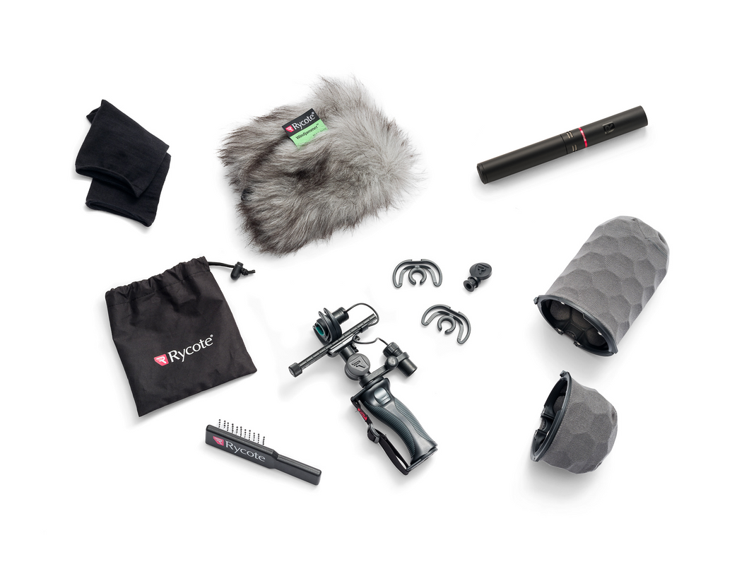 Rycote HC15-NS2-Set.  HC-15 Short Shotgun Microphone + Nano-Shield Kit