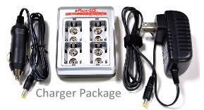 iPower BC-9V4L 9V Lithium Ion Battery Fast Smart Battery Charger