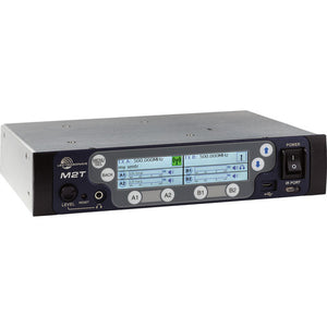Lectrosonics M2T-Rack Iem/IFB Transmitter, Digital Dual Stereo, Dante Inputs