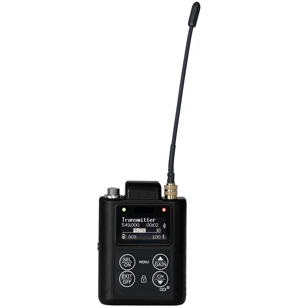 Wisycom MTP61 Miniature Bodypack Transmitter (MTP61-US-BT)