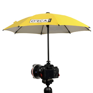 Orca OR-590 Small Outdoor Umbrella with Hot Shoe to 1/4″-20 Adapter
