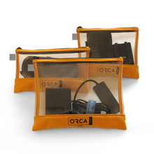 Load image into Gallery viewer, Orca OR-599 Transparent Accessories Pouch set
