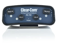 Load image into Gallery viewer, Clearcom RS-703 2-Channel Beltpack with XLR-3 Connector
