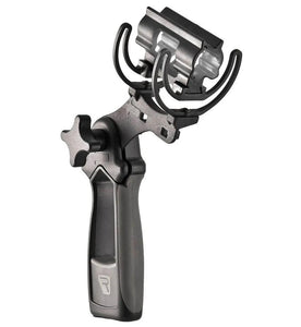 Rycote Softie Duo-Lyre Mount with Pistol Grip Handle, Fits 19-34mm mics and Sennheiser MKH 50/40