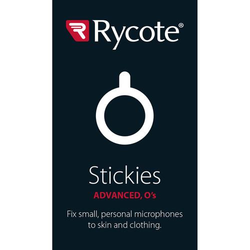 Rycote Stickies Advanced, O's, 23mm O's (Pack of 25)
