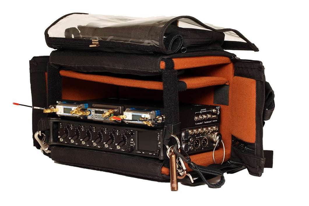 ORCA OR-28 Mini Audio Bag for ZOOM F8, Zaxcom Max, Tascam DR70 & Other  Recorders